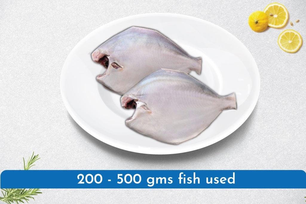 30530 (1) Pomfret Premium Xtra Large (700gm-1kg per pc) - Image 1