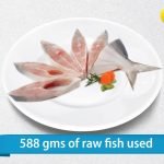 Pomfret Medium Whole Clean 500 g