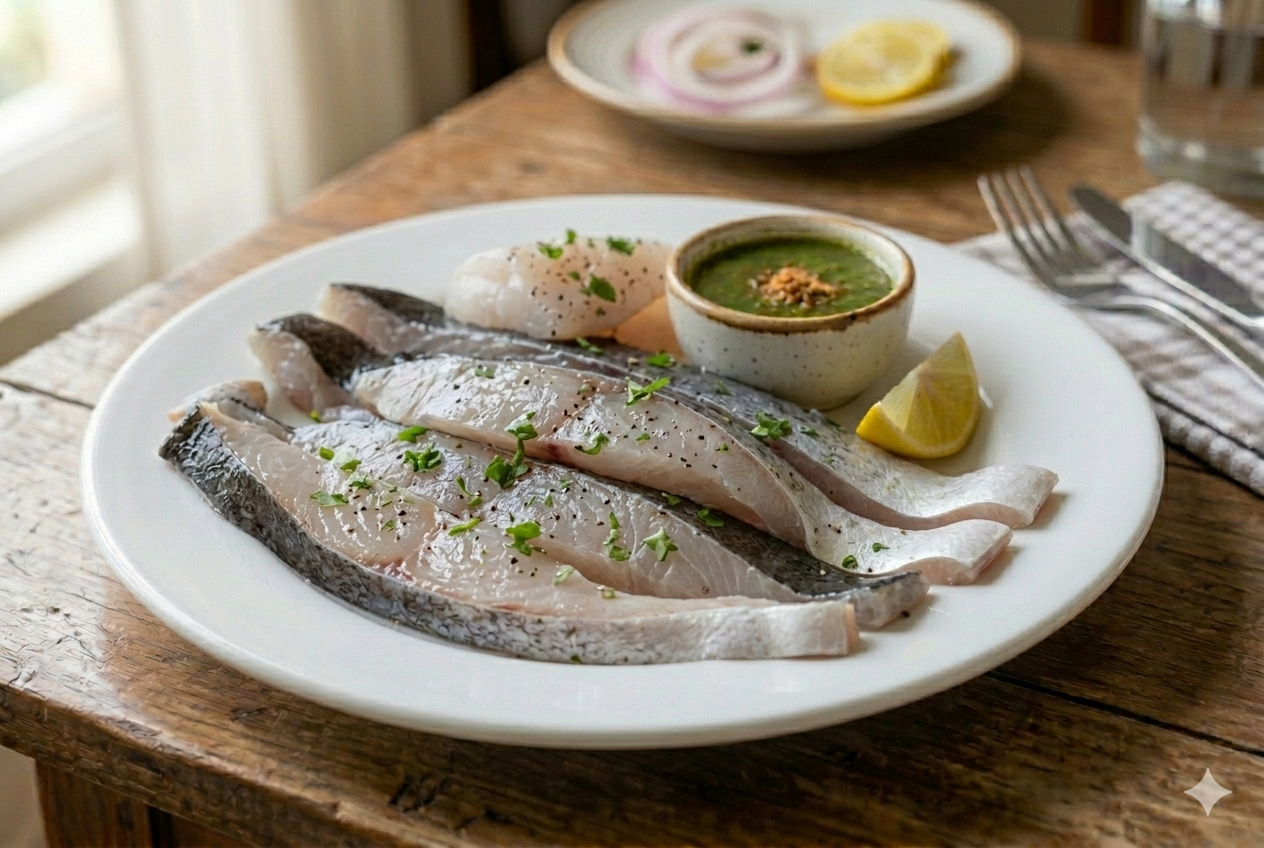 Gemini_Generated_Image_wf57yowf57yowf57 Black Pomfrets Slices 500 g - Image 1