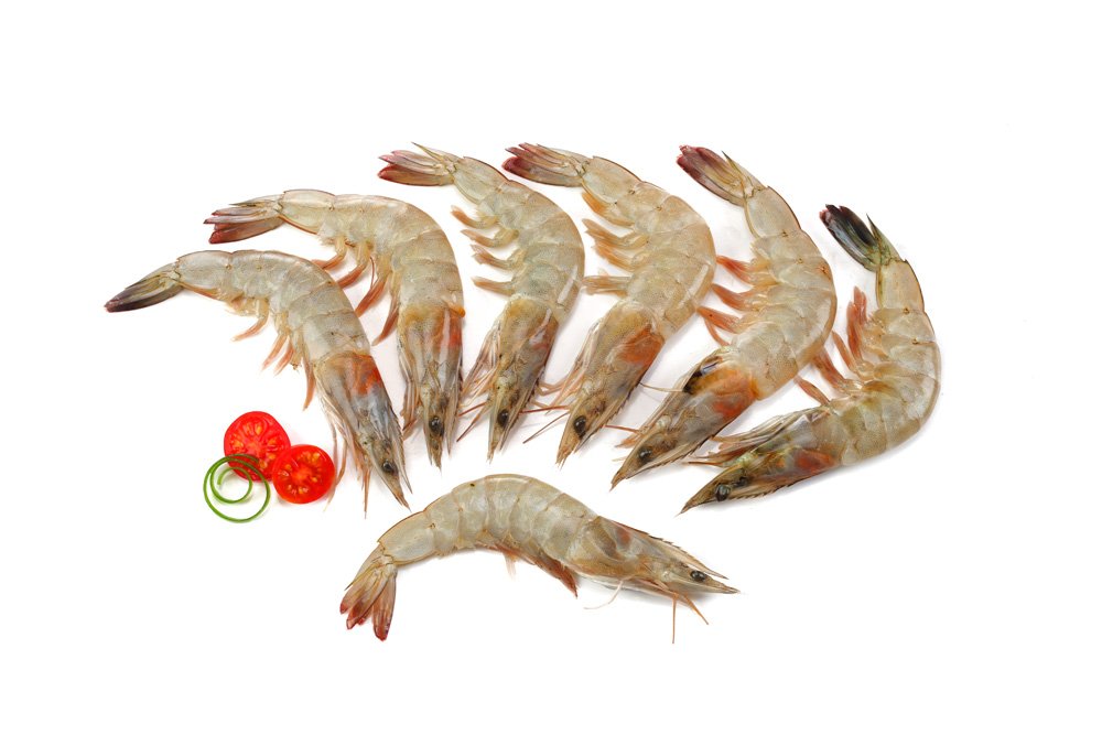 Medium Prawns Whole Jumbo Prawns Cleaned and Deveined, No Tail 500 g - Image 1